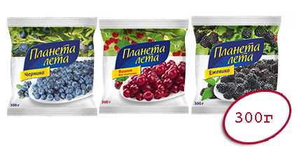 Замороженные ягоды оптом в Казани в упаковке и весовые